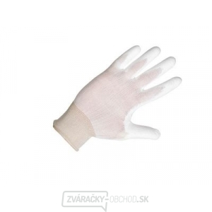 Pracovné rukavice Bunting, polyuretán na dlani a prstoch, veľ. 7