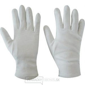 Pracovné bavlnené rukavice TRIKOT - vel.9 gallery main image