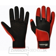 Pracovné rukavice AIR TECH červeno-čierna - vel.10 gallery main image