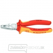 KNIPEX - kliešte kombinované 180 mm, potah PVC do 1000 V… gallery main image