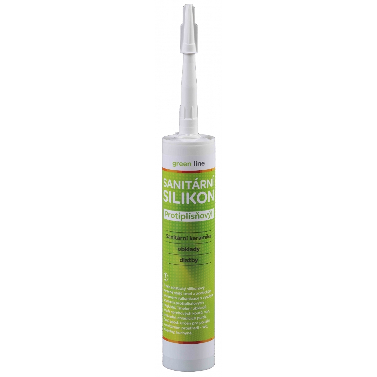 Den Braven - sanitárny silikón 310 ml kartuša - biely