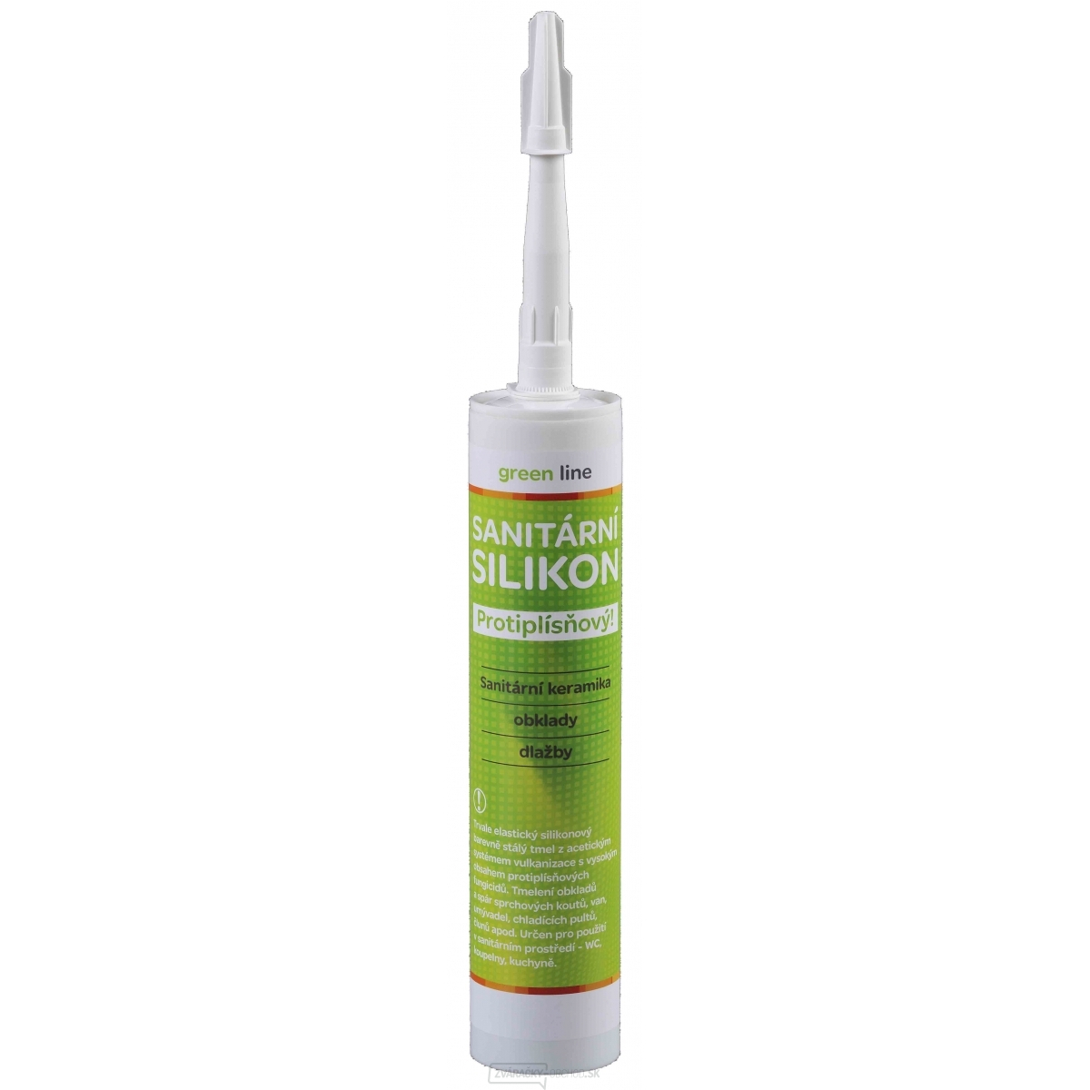 Den Braven - sanitárny silikón 310 ml kartuša - biely