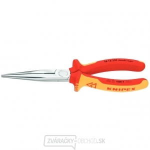 KNIPEX - kliešte s půlkulatými čeľusťmi 200 mm, potah PVC do 1000V