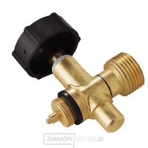 MEVA - jednocestný ventil PB W 21,8L - nástavec na 2kg fľaša MEVA - jednocestný ventil PB W 21,8L - nástavec na 2kg fľaša gallery main image