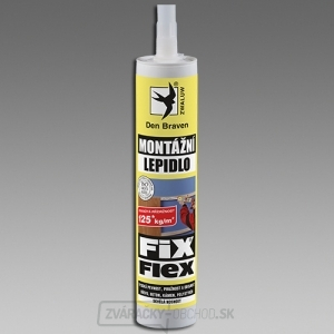 Den Braven - montážne lepidlo FIX FLEX 310ml Den Braven - montážne lepidlo FIX FLEX 310ml gallery main image