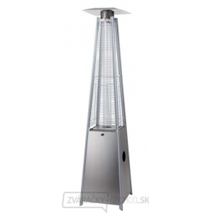 MEVA - záhradný ohrievač Pyramida nerez. s regulátorem a hadicí gallery main image