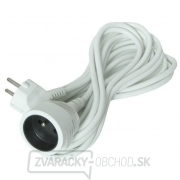 Solight predlžovací kábel - spojka, 1 zásuvka, biela, 10m Solight predlžovací kábel - spojka, 1 zásuvka, biela, 10m gallery main image