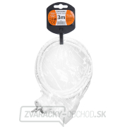 Solight predlžovací kábel - spojka, 1 zásuvka, biela, 3m Náhľad