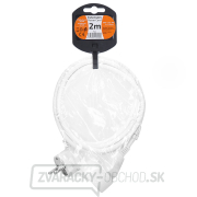 Solight predlžovací kábel - spojka, 1 zásuvka, biela, 2m Náhľad
