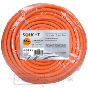 Solight predlžovací kábel - spojka, 1 zásuvka, oranžová, 30m Náhľad