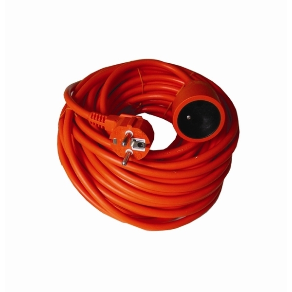 Prodlužovací kábel 40m 3x1,5mm2, 250V/10A - oranžový