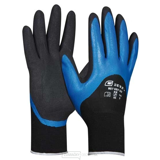 Pracovné rukavice pre montážnikov WET GRIP blister - vel.10