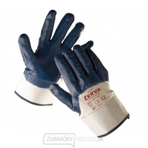 Pracovné rukavice Ruff, polomáčané v nitrile - vel. 11