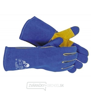Pugnax BLUE - rukavice celokožené zváračské - veľkosť 10