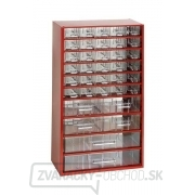 Závesná skrinka - 30 M, 4 S, 2 V - červená 6765C Závesná skrinka - 30 M, 4 S, 2 V - červená 6765C gallery main image