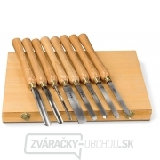 Soustružnická dláta na drevo sada - 8 ks gallery main image
