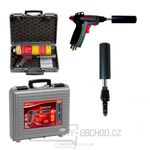 Spájkovacie horák vulcane express set kufřík solo 490