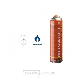 NOVACET plynová kartuša 330g NOVACET plynová kartuša 330g gallery main image