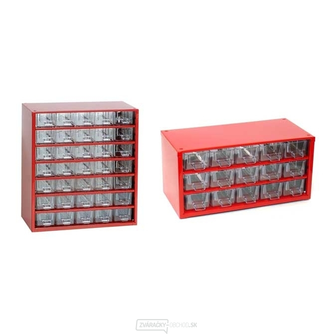 Set skriniek 6730C + 6740C - červená