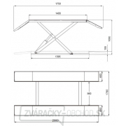 Nízkozdvižný zdvihák plošinový Golemtech 3000kg Nízkozdvižný zdvihák plošinový Golemtech 3000kg náhled