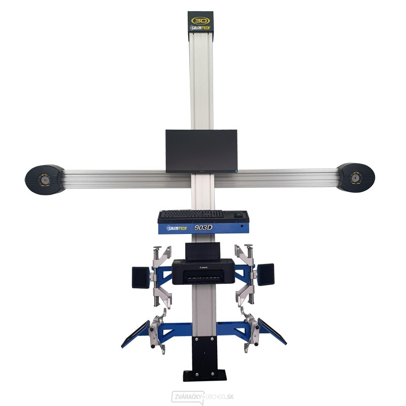 3D geometrie G50 s elektronicky stavitelnými kamerami