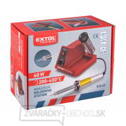 Stanica spájkovacia s plynulou reguláciou teploty, 40W Stanica spájkovacia s plynulou reguláciou teploty, 40W náhled