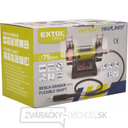 Brúska stolová dvojkotúčová s priamou brúskou 120W náhled