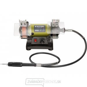 Brúska stolová dvojkotúčová s priamou brúskou 120W Brúska stolová dvojkotúčová s priamou brúskou 120W gallery main image