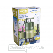 Ponorné čerpadlo EXTOL CRAFT 400W, 7500l/hod - na znečistenú vodu Ponorné čerpadlo EXTOL CRAFT 400W, 7500l/hod - na znečistenú vodu náhled