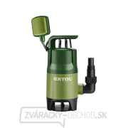Ponorné čerpadlo EXTOL CRAFT 400W, 7500l/hod - na znečistenú vodu Náhľad