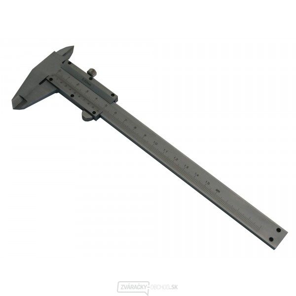 Posuvné meradlo KINEX 150 mm, 0,02 mm, aretácia skrutkou, ČSN 25 1238, DIN 862