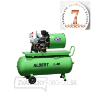 Skrutkový kompresor Atmos Albert E.40 + vzdušník+ Riadená klapka s dobehom gallery main image