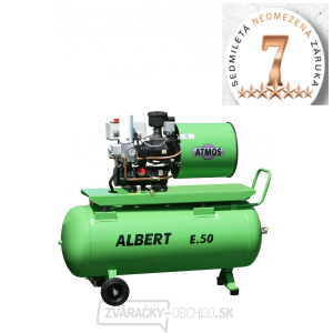 Skrutkový kompresor Atmos Albert E.50 + vzdušník Skrutkový kompresor Atmos Albert E.50 + vzdušník gallery main image