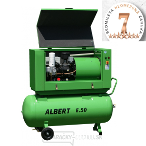 Skrutkový kompresor Atmos Albert E.50 KOMFORT + vzdušník + sušička Skrutkový kompresor Atmos Albert E.50 KOMFORT + vzdušník + sušička gallery main image