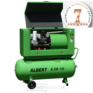Skrutkový kompresor Atmos Albert E.50-10 KOMFORT + vzdušník + sušička Skrutkový kompresor Atmos Albert E.50-10 KOMFORT + vzdušník + sušička gallery main image