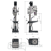 Stĺpová prevodová vŕtačka OPTIdrill DH 32 GSV náhled