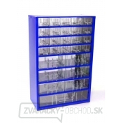 Závesná skrinka 20M, 6S, 1V - modrá 6720M Závesná skrinka 20M, 6S, 1V - modrá 6720M gallery main image