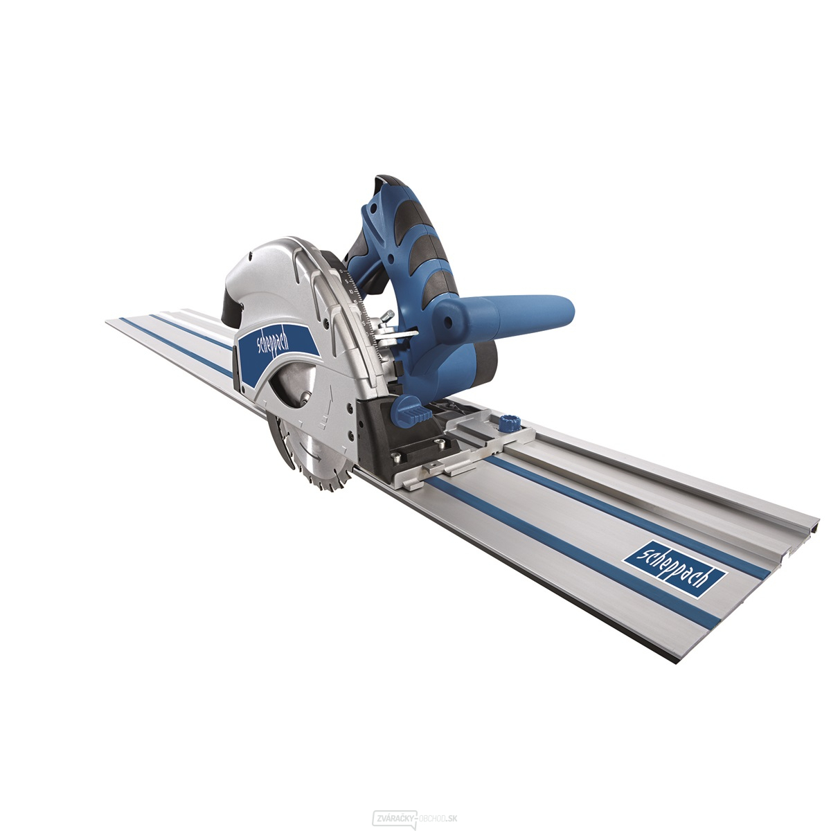 PL 55 ponorná píla + 2x vodiace lišta 700mm + ochrana proti překlopení + spojka lišt