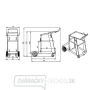 Podvozok k invertorom KOWAX malý Náhľad