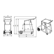 Podvozok k invertorom KOWAX malý Náhľad