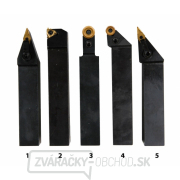 Soustružnické nože HM 25 mm, sada - 5 ks Soustružnické nože HM 25 mm, sada - 5 ks gallery main image