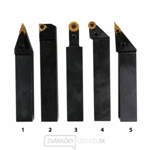 Soustružnické nože HM 25 mm, sada - 5 ks Soustružnické nože HM 25 mm, sada - 5 ks gallery main image