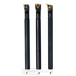 Vnitřní soustružnické nože HM 10 mm, sada - 3 ks Vnitřní soustružnické nože HM 10 mm, sada - 3 ks gallery main image