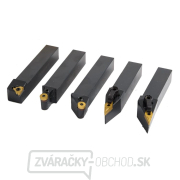 Sústružnícke nože HM 20 mm, súprava - 5 ks Náhľad