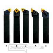 Soustružnické nože HM 25 mm, sada - 5 ks Soustružnické nože HM 25 mm, sada - 5 ks gallery main image