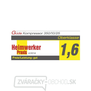 Kompresor Güde AIRPOWER 350/10/25 Náhľad