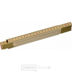 Drevený skladací meter prírodné 2 m Stanley Drevený skladací meter prírodné 2 m Stanley gallery main image