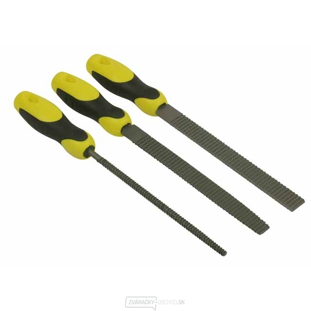 Súprava rašpľou, 200mm - 3ks