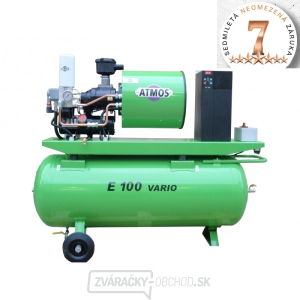 Skrutkový kompresor Atmos Albert E.100 Vario + vzdušník gallery main image