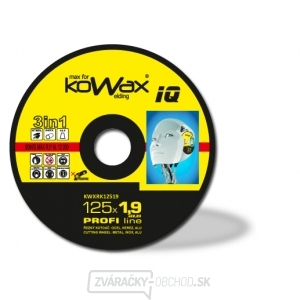Řezný kotúč KOWAX 125x1,9x22,2